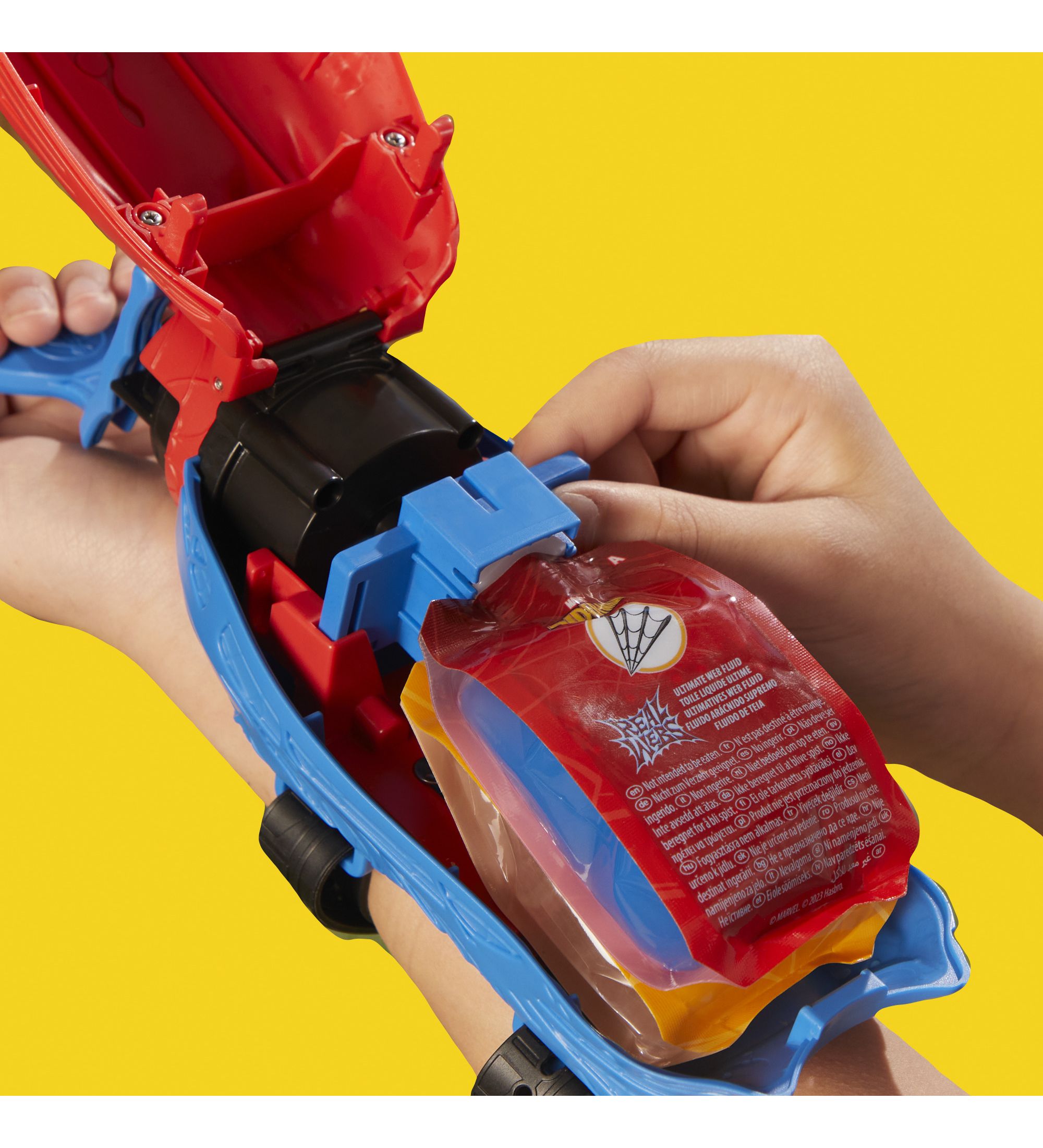 Бластер водный Hasbro Spider-Man Real Webs - фото 8