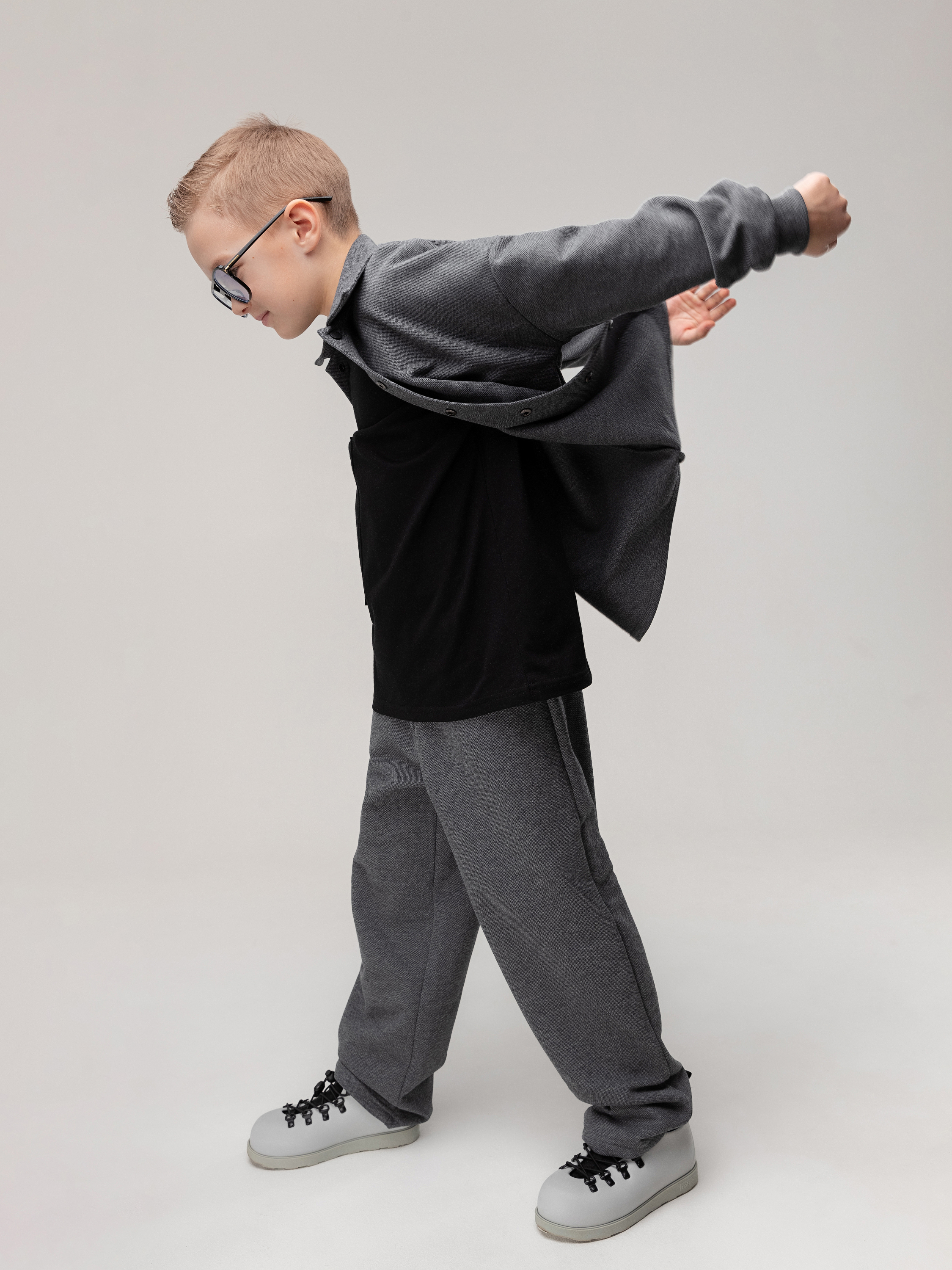 Костюм Bodo 11-661MU_темно-серый меланж - фото 6