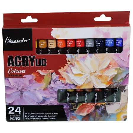 Краски акриловые Classicolor 24 цв.
