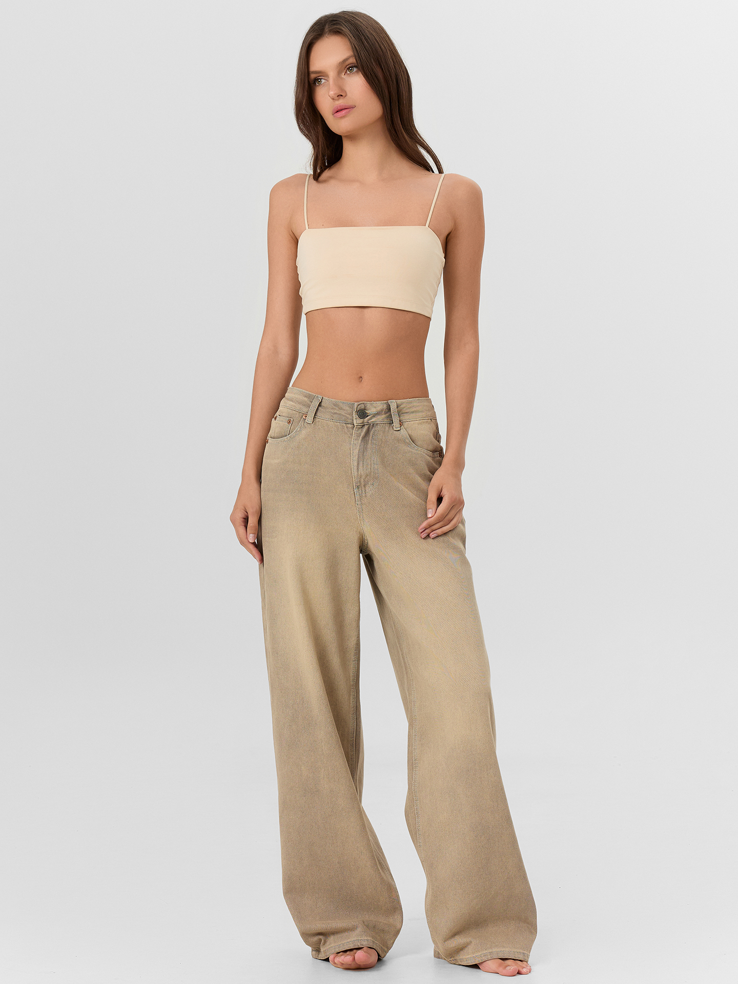 Джинсы Mark Formelle (Марк Формэль) 2025-1DTW301h-5/светло -серый +тинт - фото 3