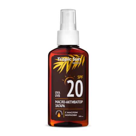 Масло-активатор загара KRASSA KRASSA TROPIC SUN