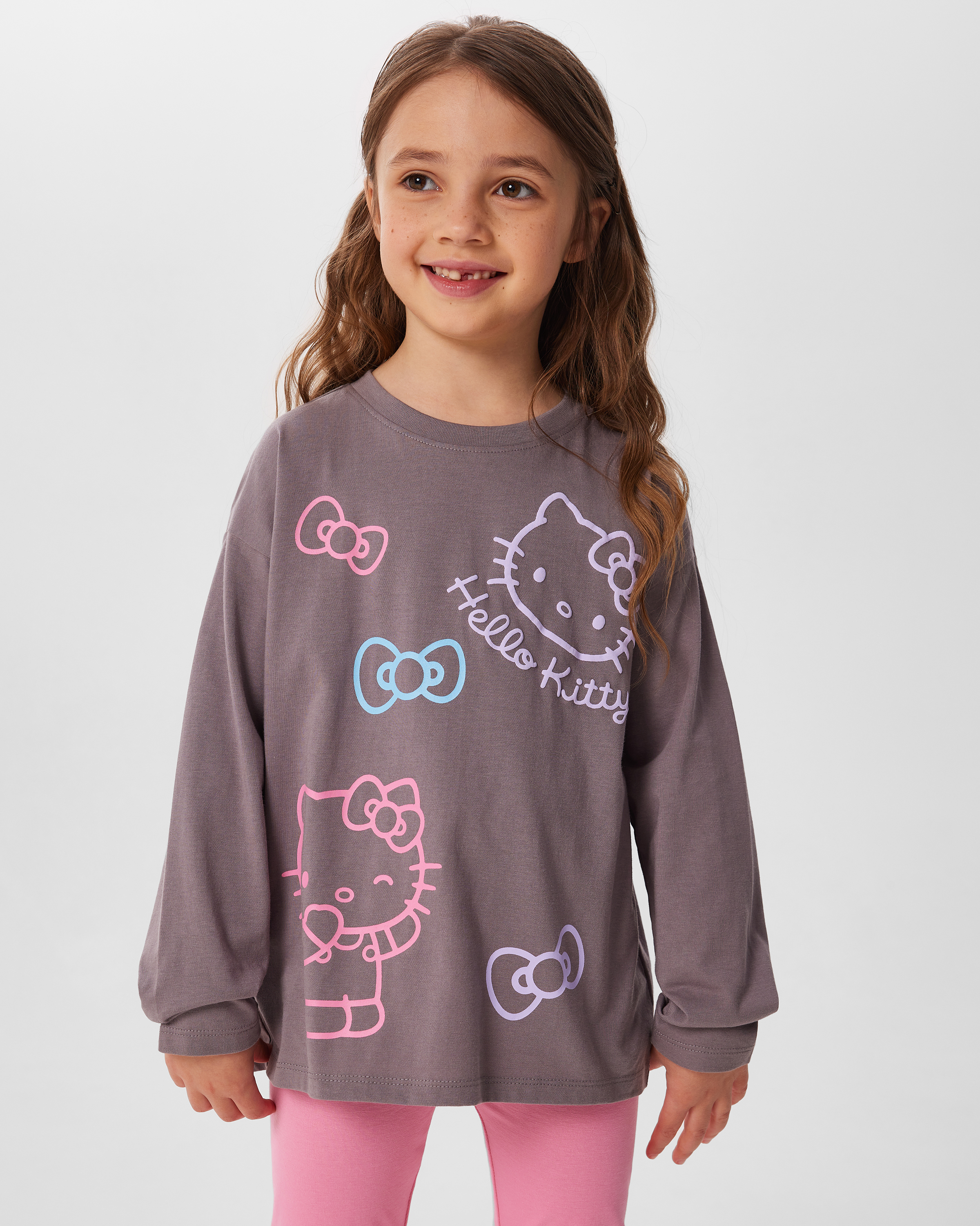 Лонгслив Hello Kitty W25LC3-H9A3245kg-GG - фото 1