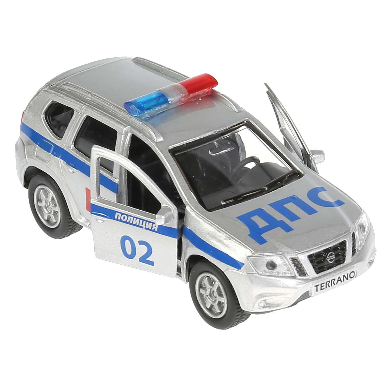 Полицейская машина Технопарк Nissan 250744.0 - фото 7