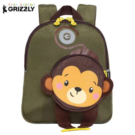 Рюкзак дошкольный Grizzly Обезьянка