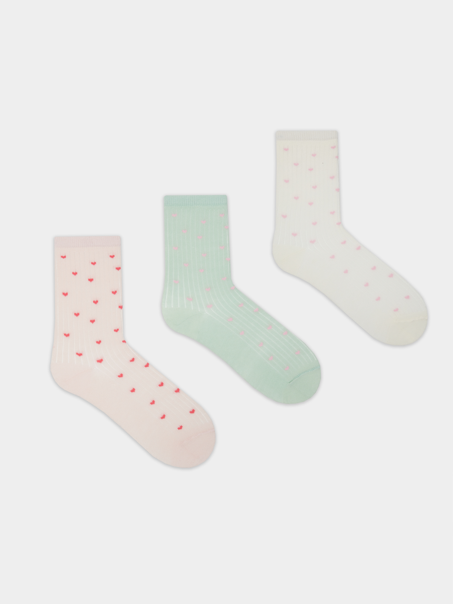 Носки 3 пары Mark Formelle (Марк Формэль) 430A-3165/молочный /св.эвкалипт /зефирный/ - фото 3