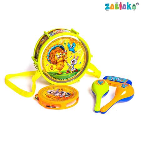 Игрушка музыкальная Zabiaka бубен