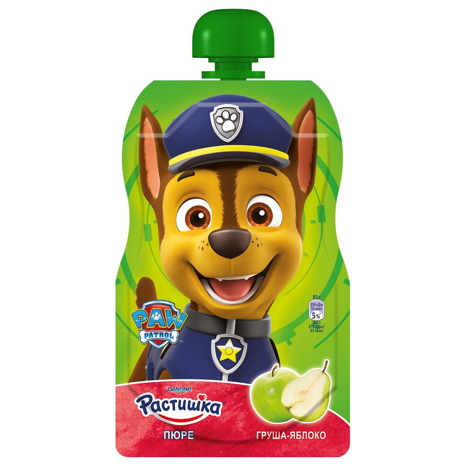 Пюре Растишка Груша-яблоко с 5 мес 85 г - фото 2