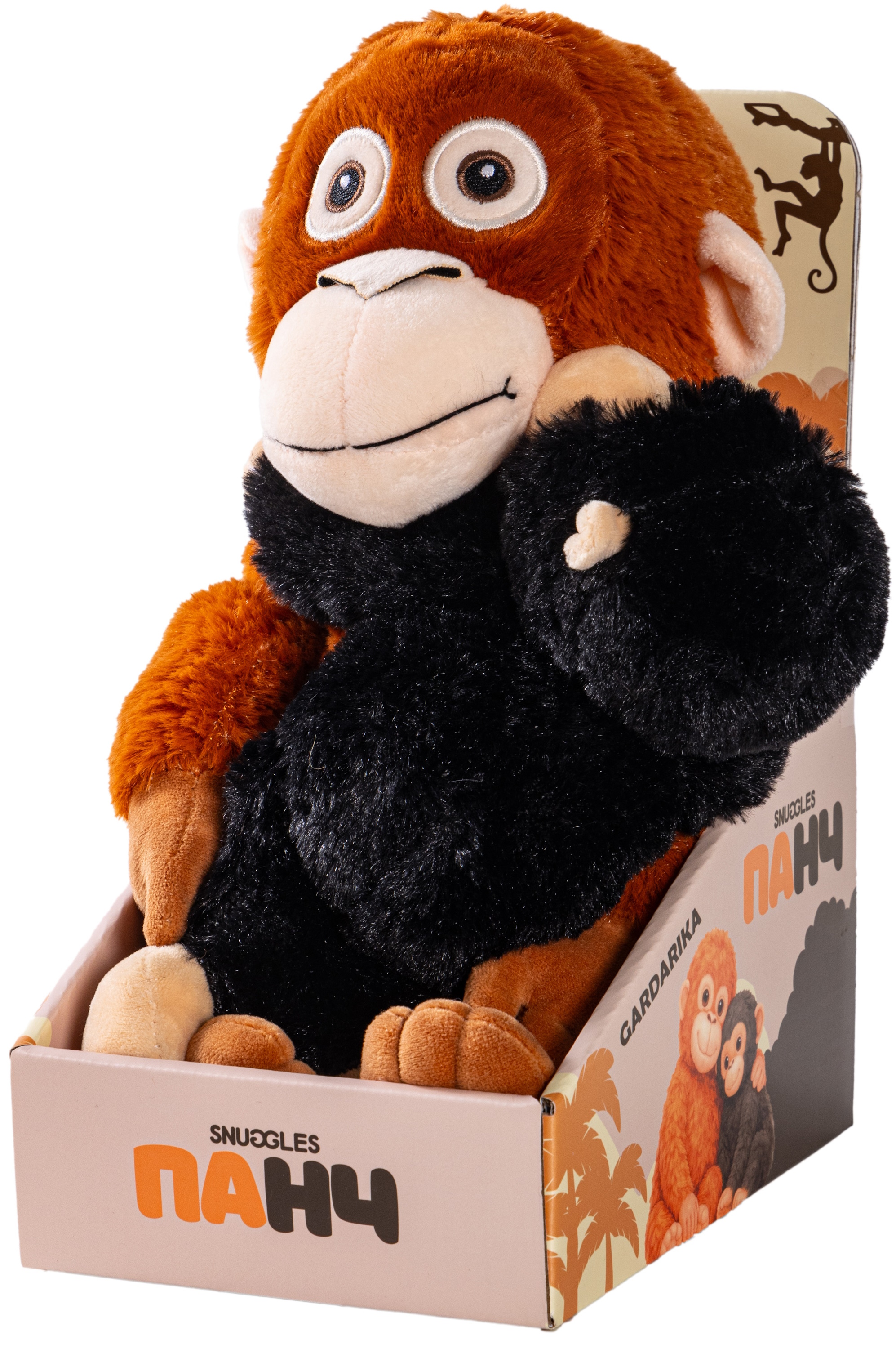 Мягкая игрушка Snuggles Две обезьянки - фото 12