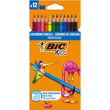 Карандаши цветные BIC 12 шт.