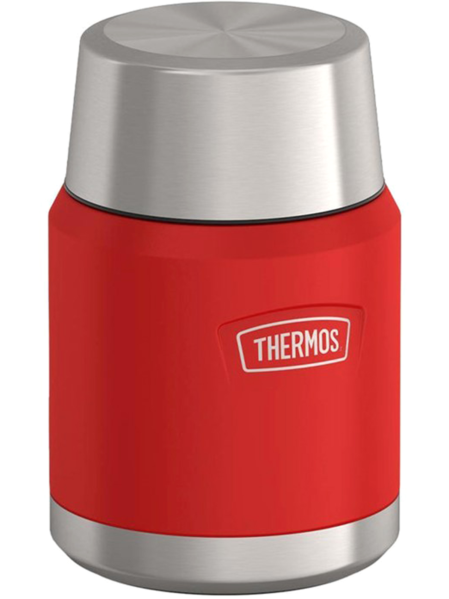 Термос для еды супа 470 мл с ложкой THERMOS ICON-3004 красный – нержавеющая сталь герметичный тепло/холод 10/24 часа - фото 7