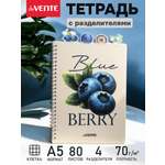 Тетрадь deVENTE клетка 80 лист.