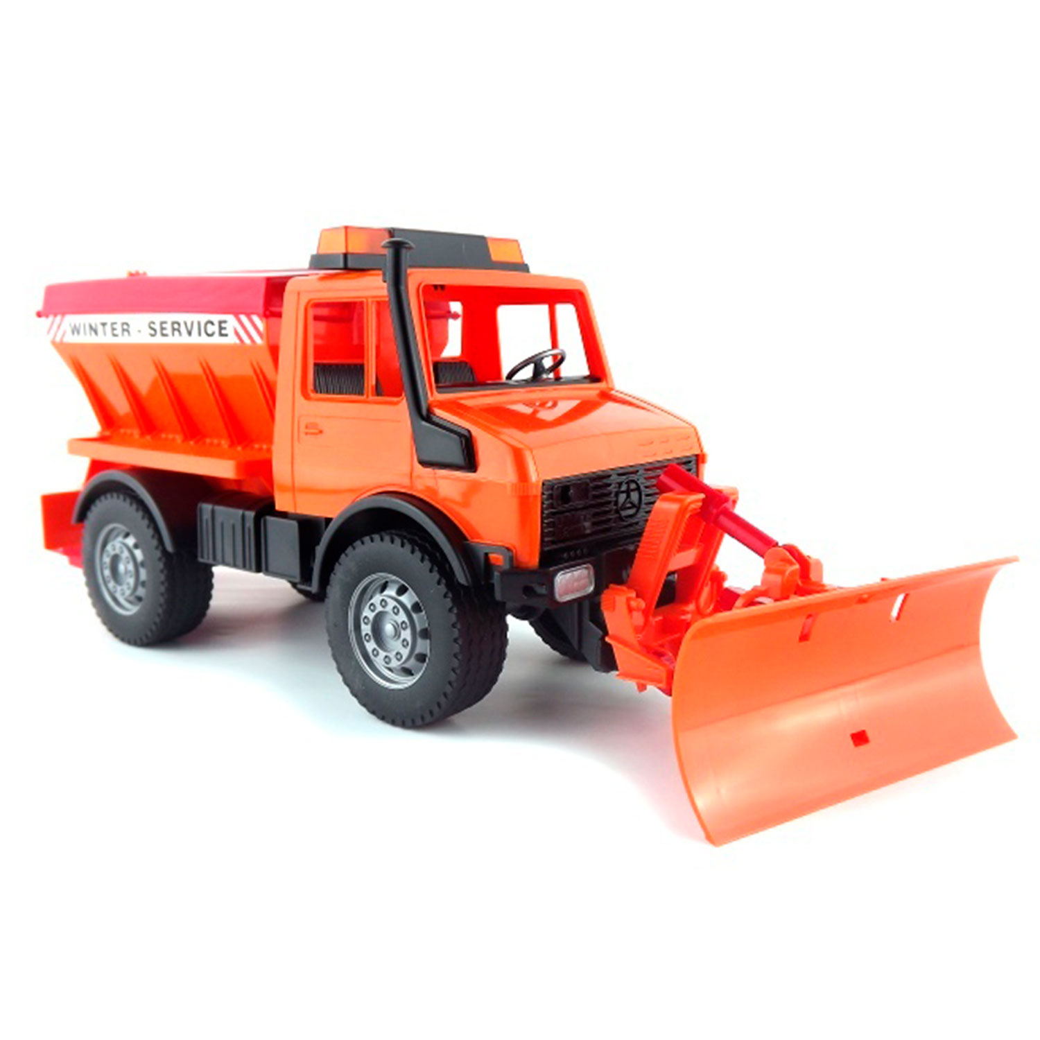 Грузовик Bruder Mercedes Снегоуборочная машина 1:16 02572 - фото 5