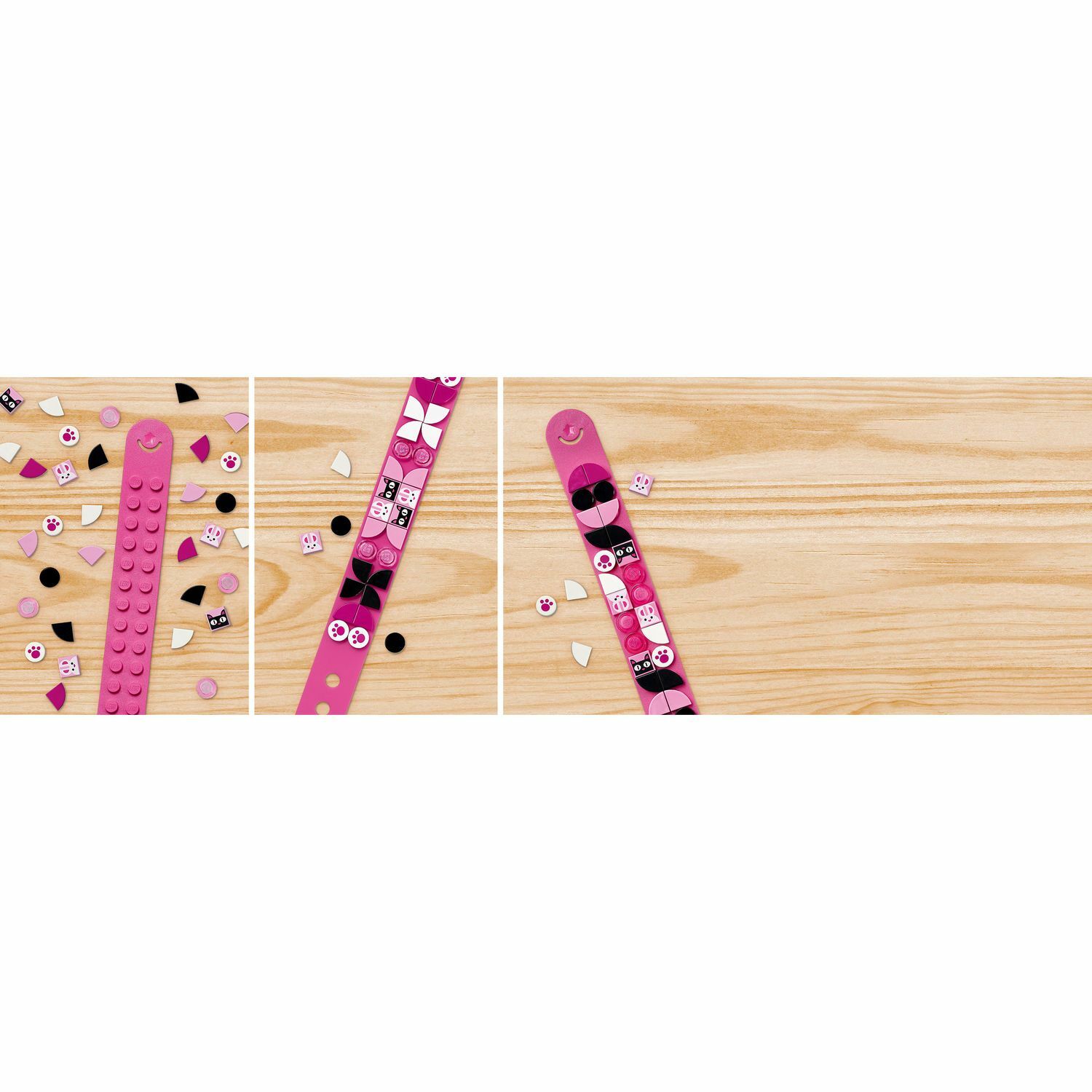 Конструктор LEGO DOTS Браслет Забавные животные блочный - фото 9