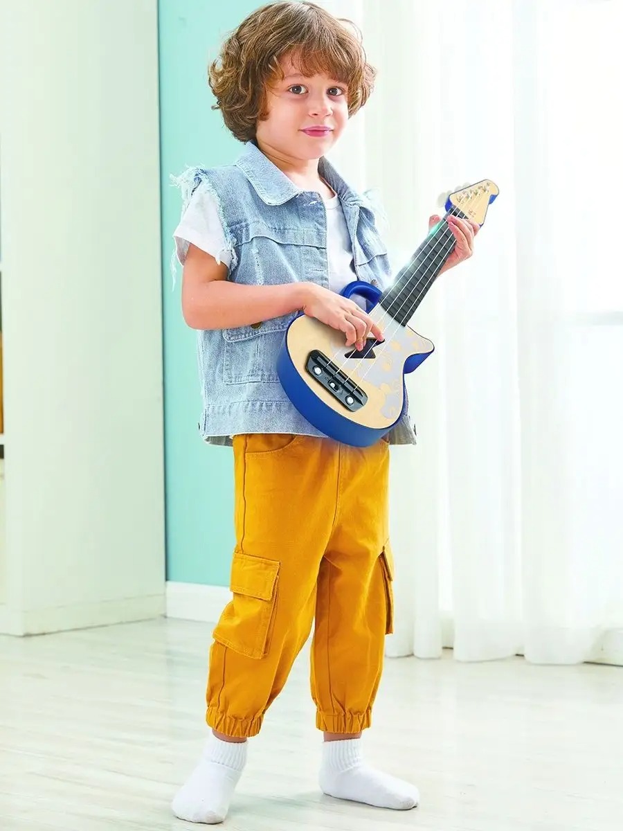 Игрушка музыкальная Hape Гитара музыкальная гитара - фото 2