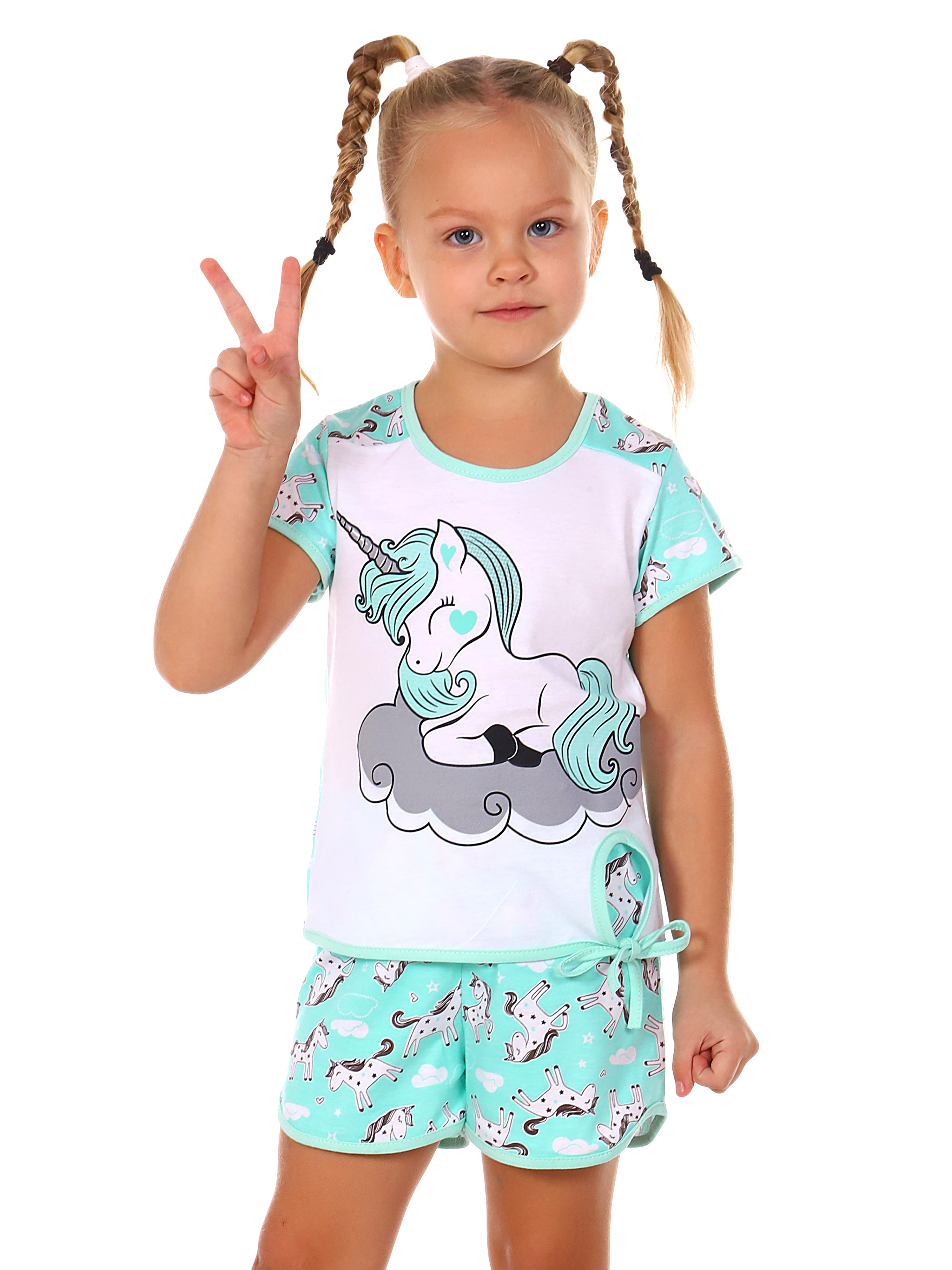 Пижама ДО-Детская Одежда 0022Р/мятный - фото 1