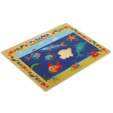 Игрушка Буратино рыбалка