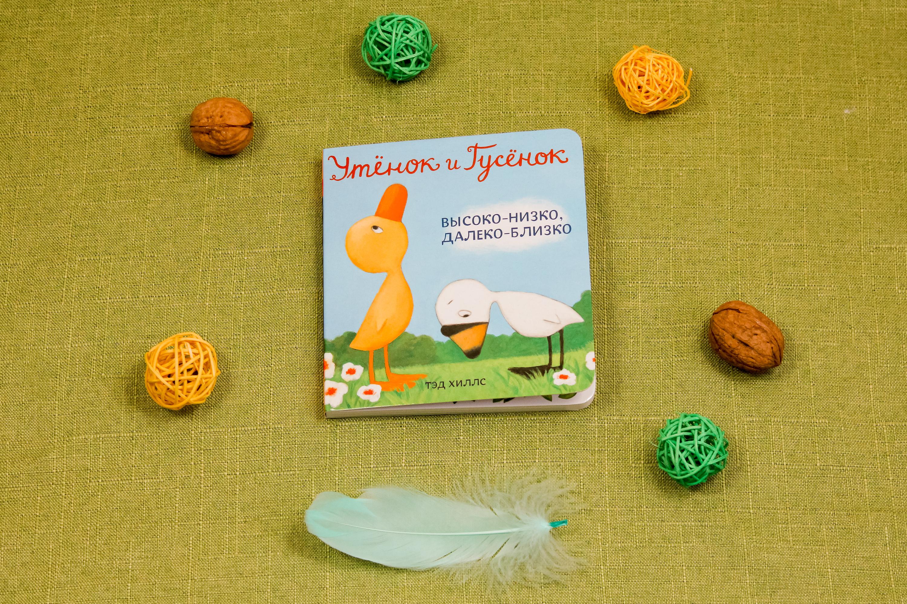 Книга Волчок Утёнок и Гусёнок Высоко-низко далеко-близко - фото 6