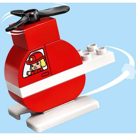 Конструктор LEGO DUPLO Fire Helicopter Police Car блочный