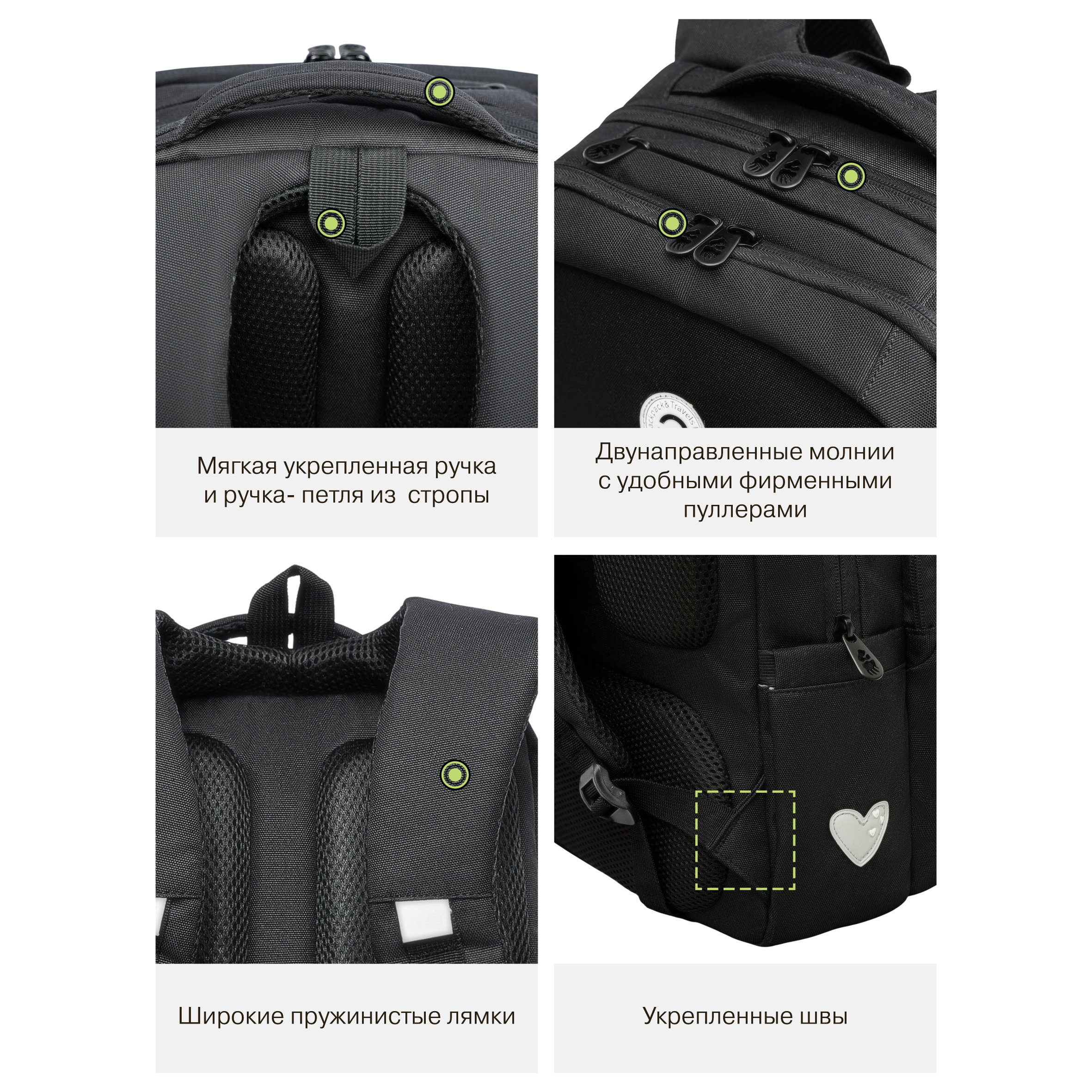 Рюкзак Grizzly для девочки - фото 11