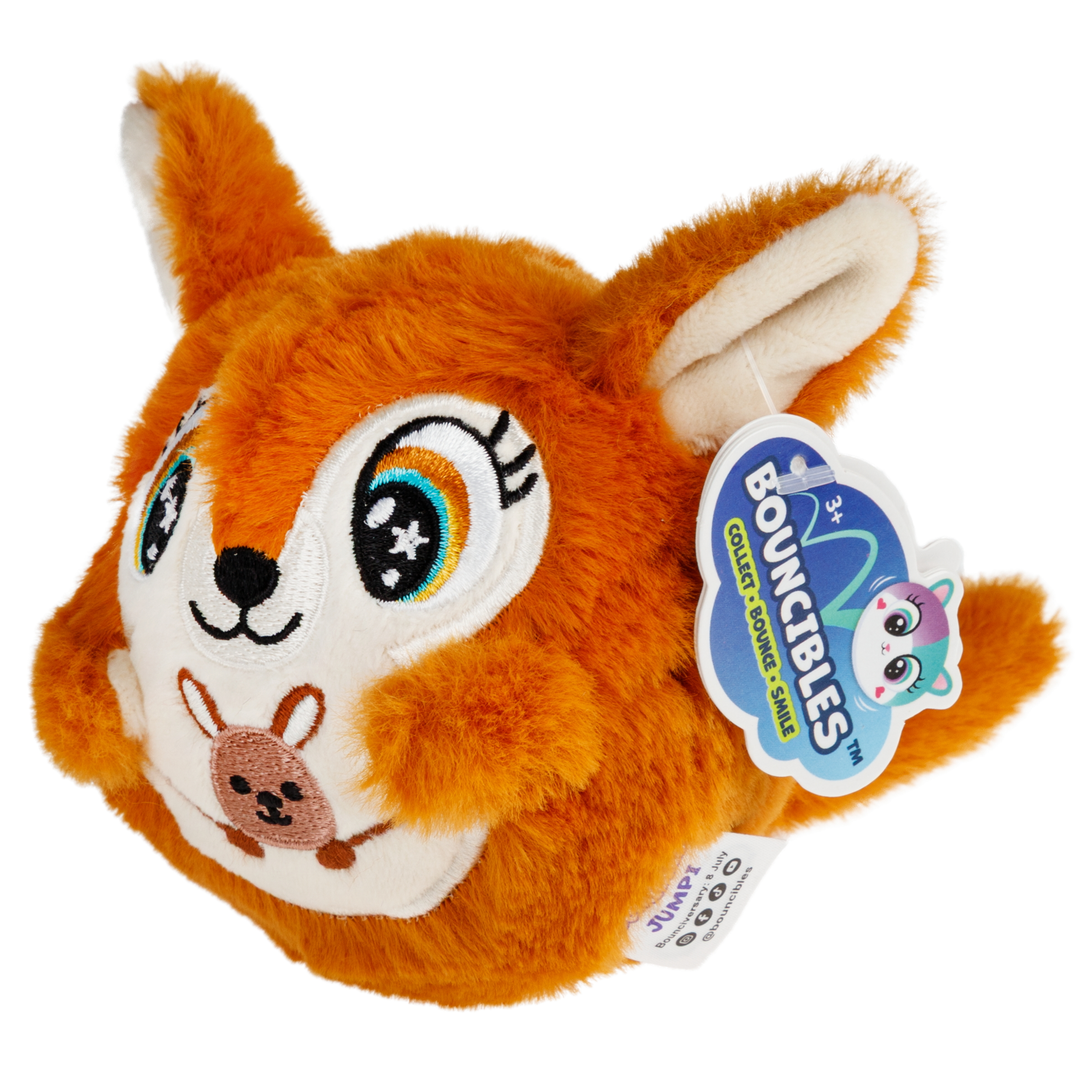 Мягкая игрушка 1TOY попрыгунчик кенгуру 8 см - фото 2
