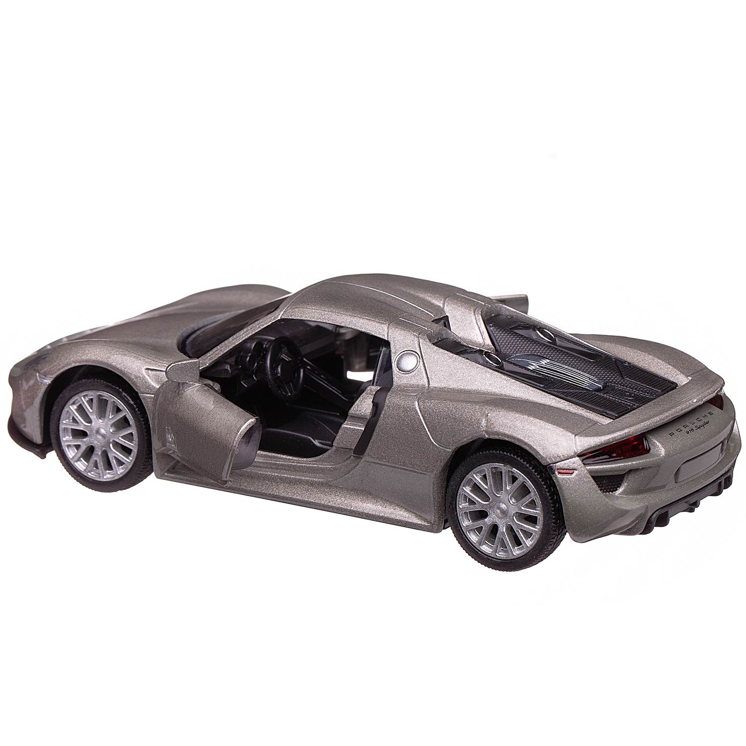 Автомобиль Uni-Fortune Porsche 1:32 554030-SIL - фото 6