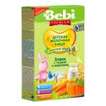 Каша молочная Bebi Premium злаки тыква-морковь 200г с 6месяцев