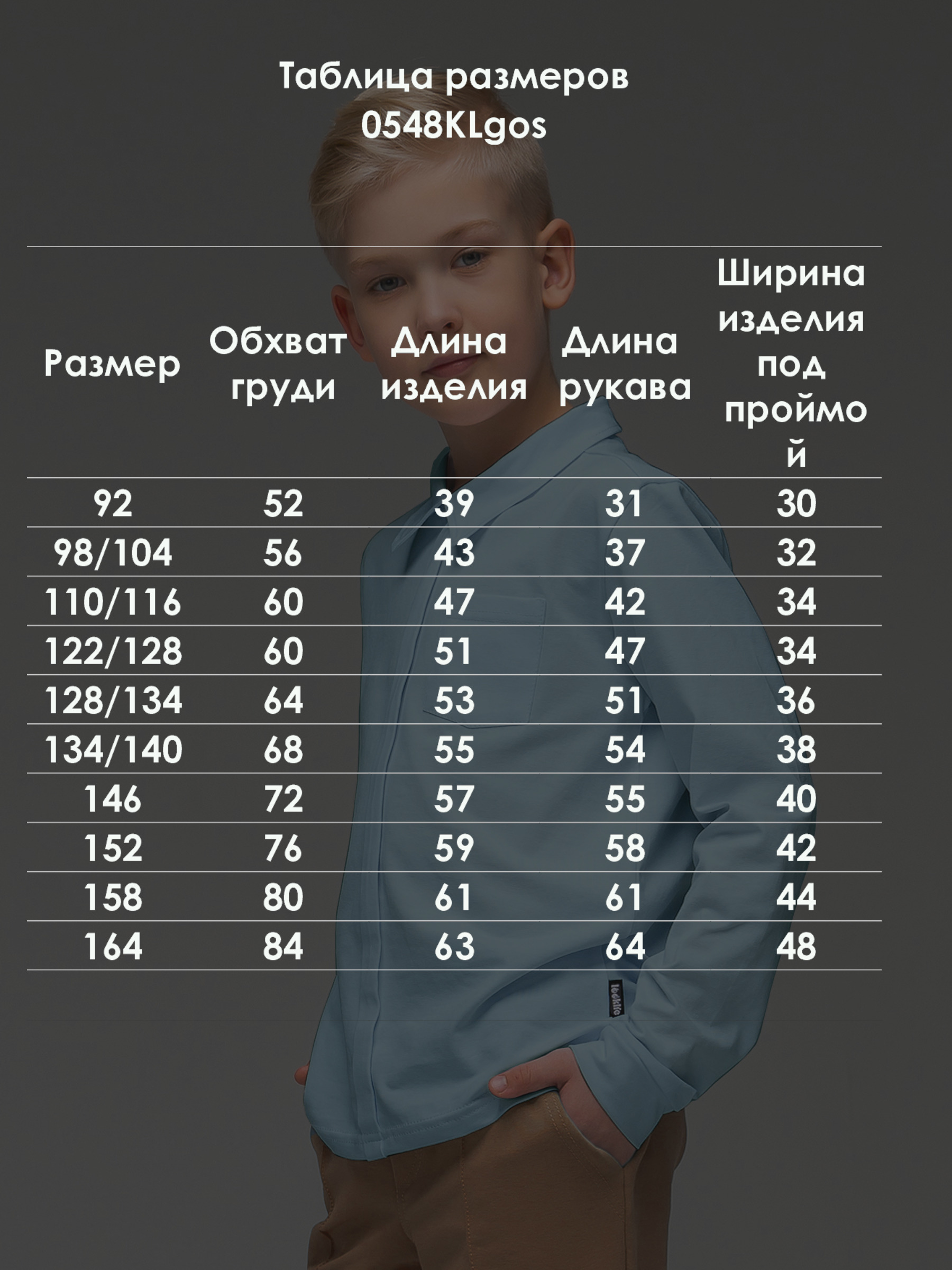Рубашка Looklie 0548KLgos - фото 8