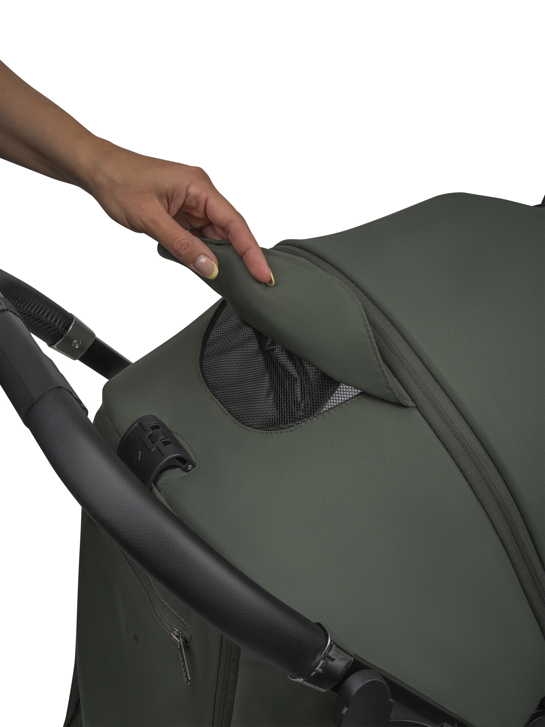 Коляска прогулочная JOVOLA Magma с перекидной ручкой зеленый - фото 44