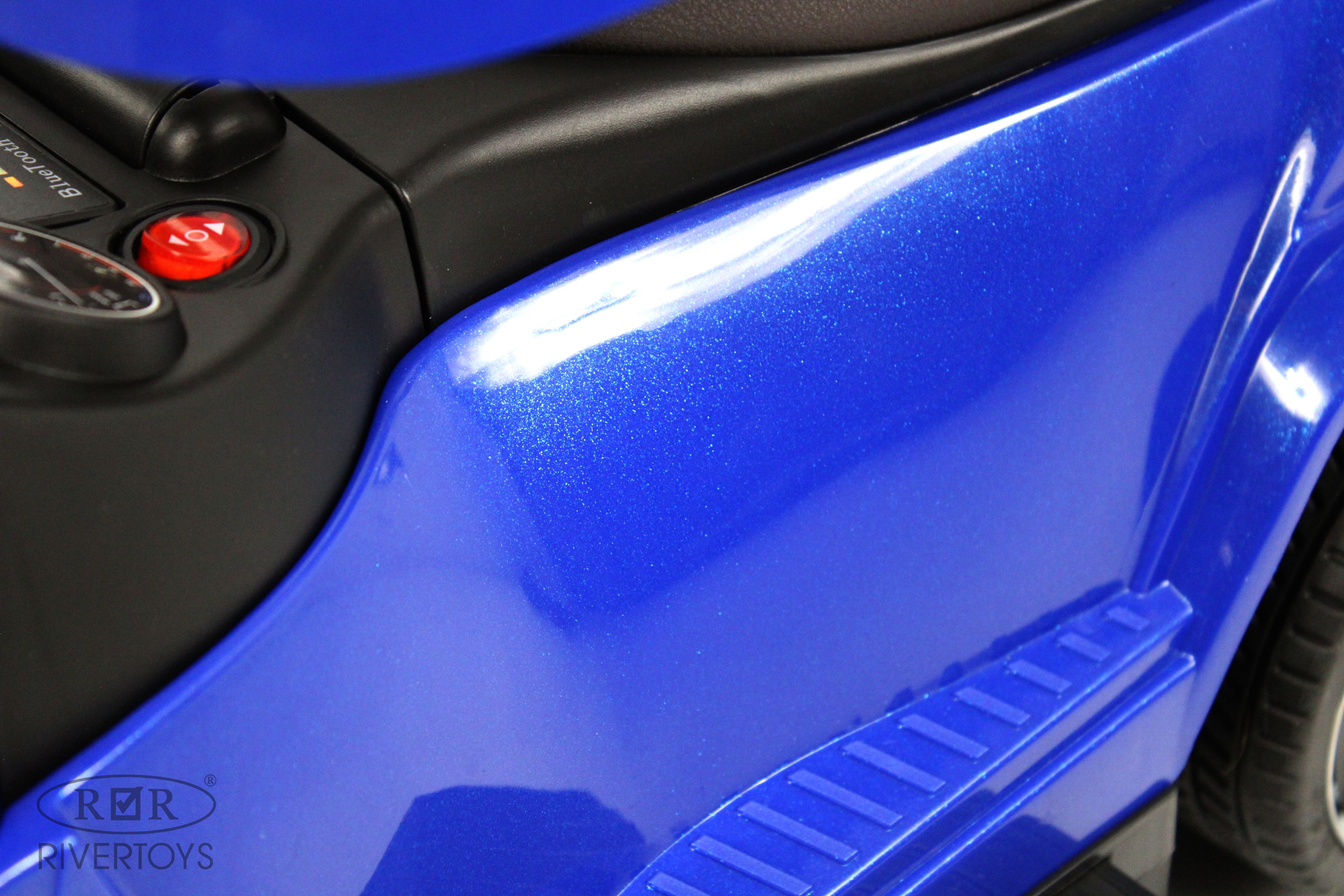 Каталка RIVERTOYS Mercedes-Benz G63 Blue Diamond синий - фото 15