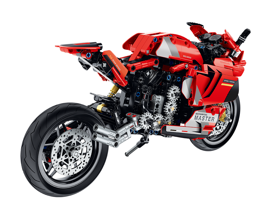 Конструктор Im.Master Мотоцикл 557 дет. - фото 2