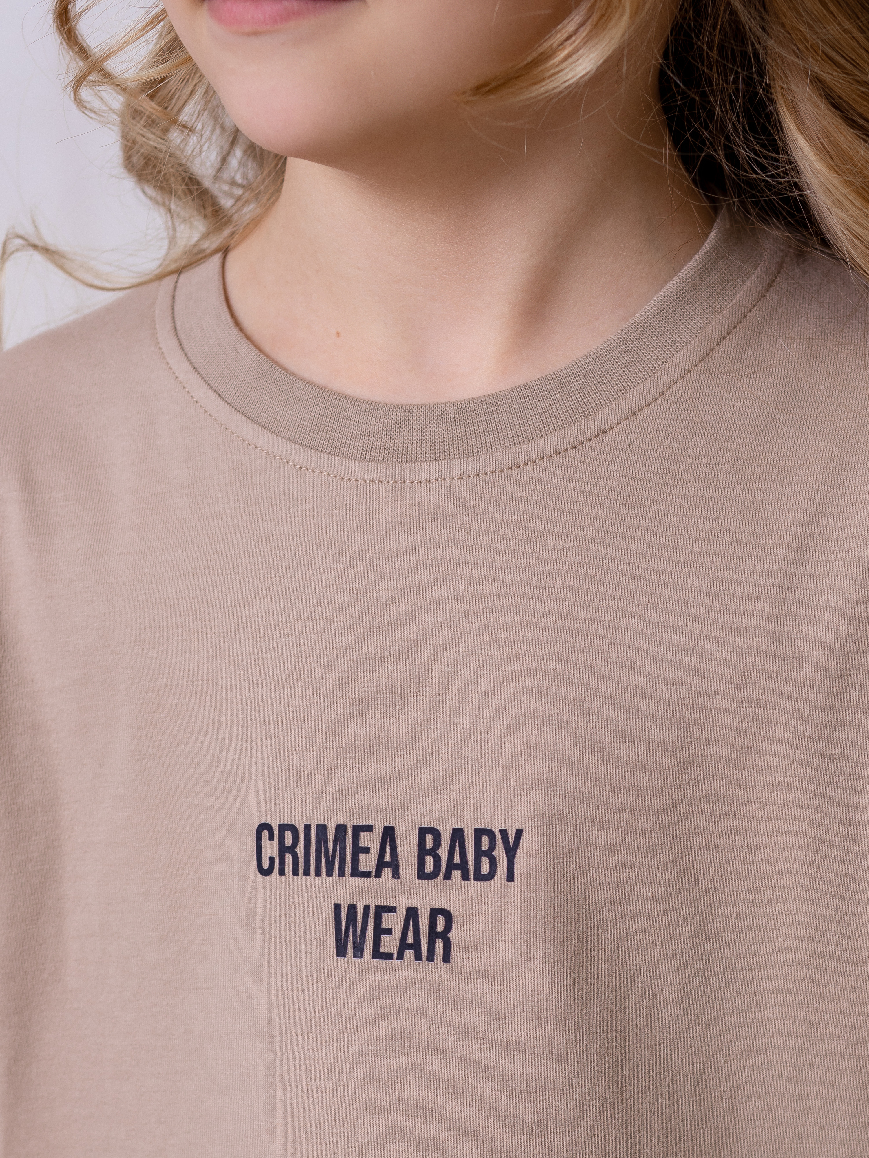 Футболка и брюки Crimea Baby Pants/beige - фото 6