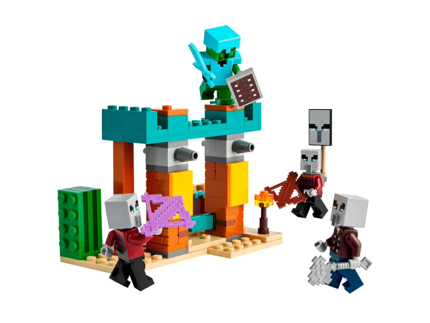 Конструктор LEGO Minecraft Патруль илладжеров 21267 105 дет. - фото 2