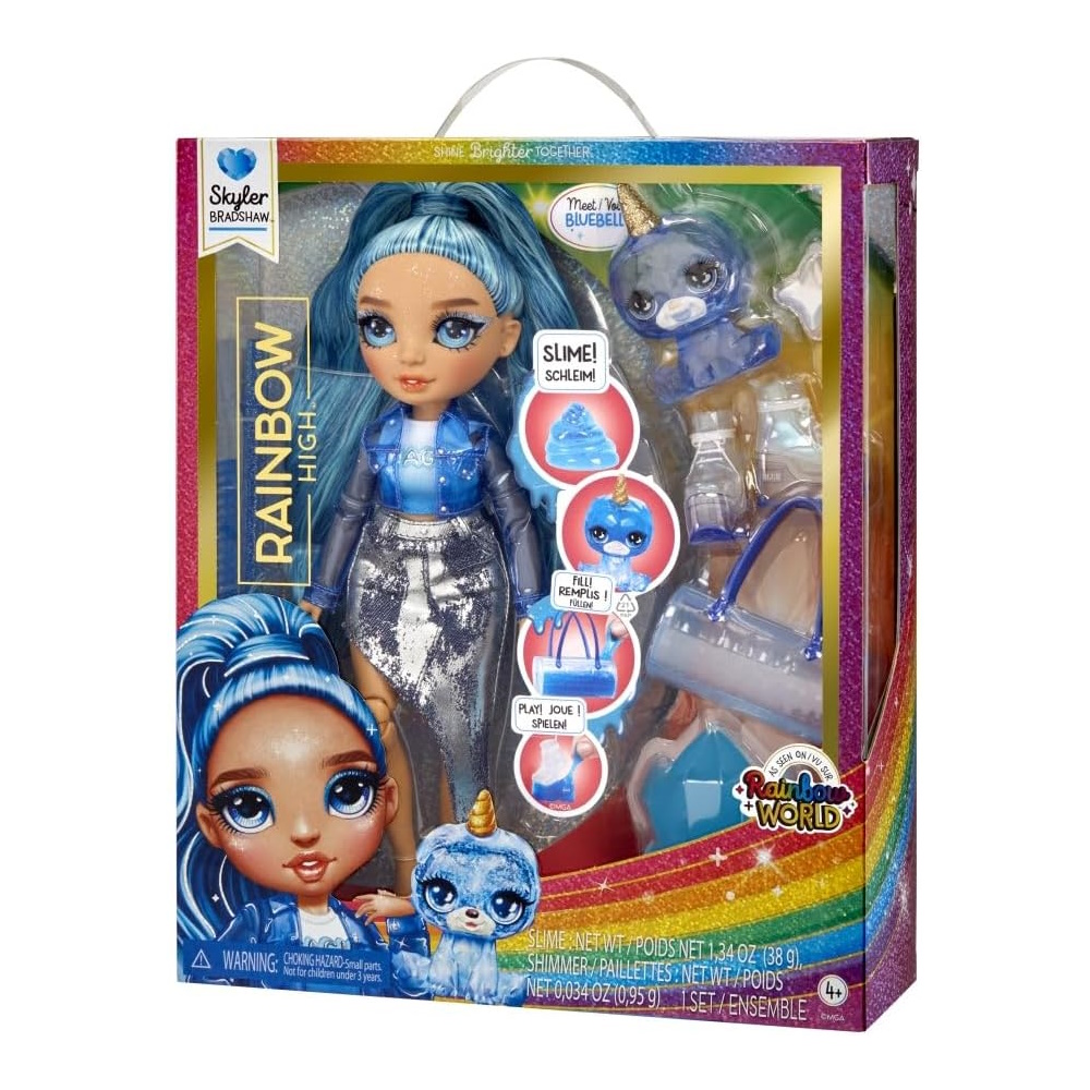 Кукла модельная Rainbow High Fashion Skyler 120216EU - фото 4