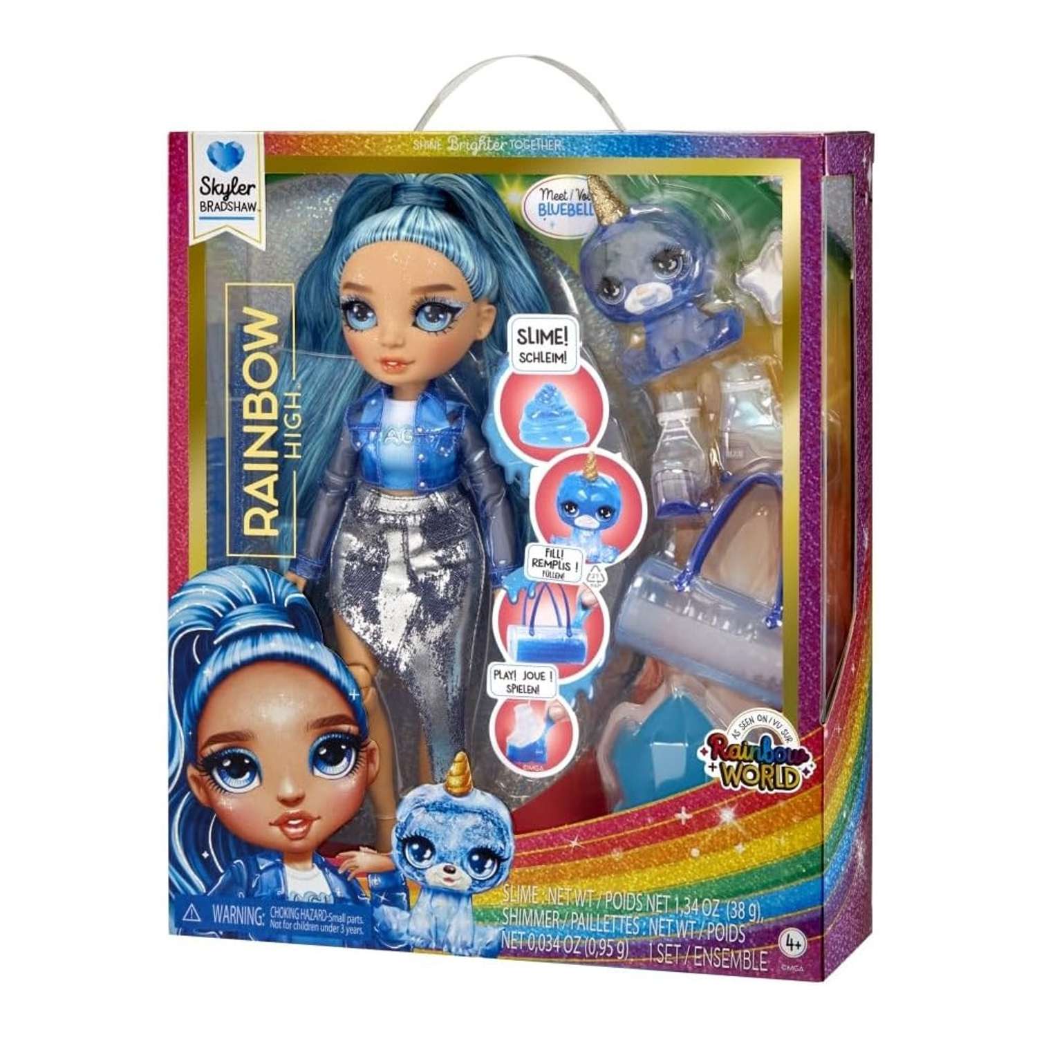 Кукла модельная Rainbow High Fashion Skyler 120216EU - фото 4