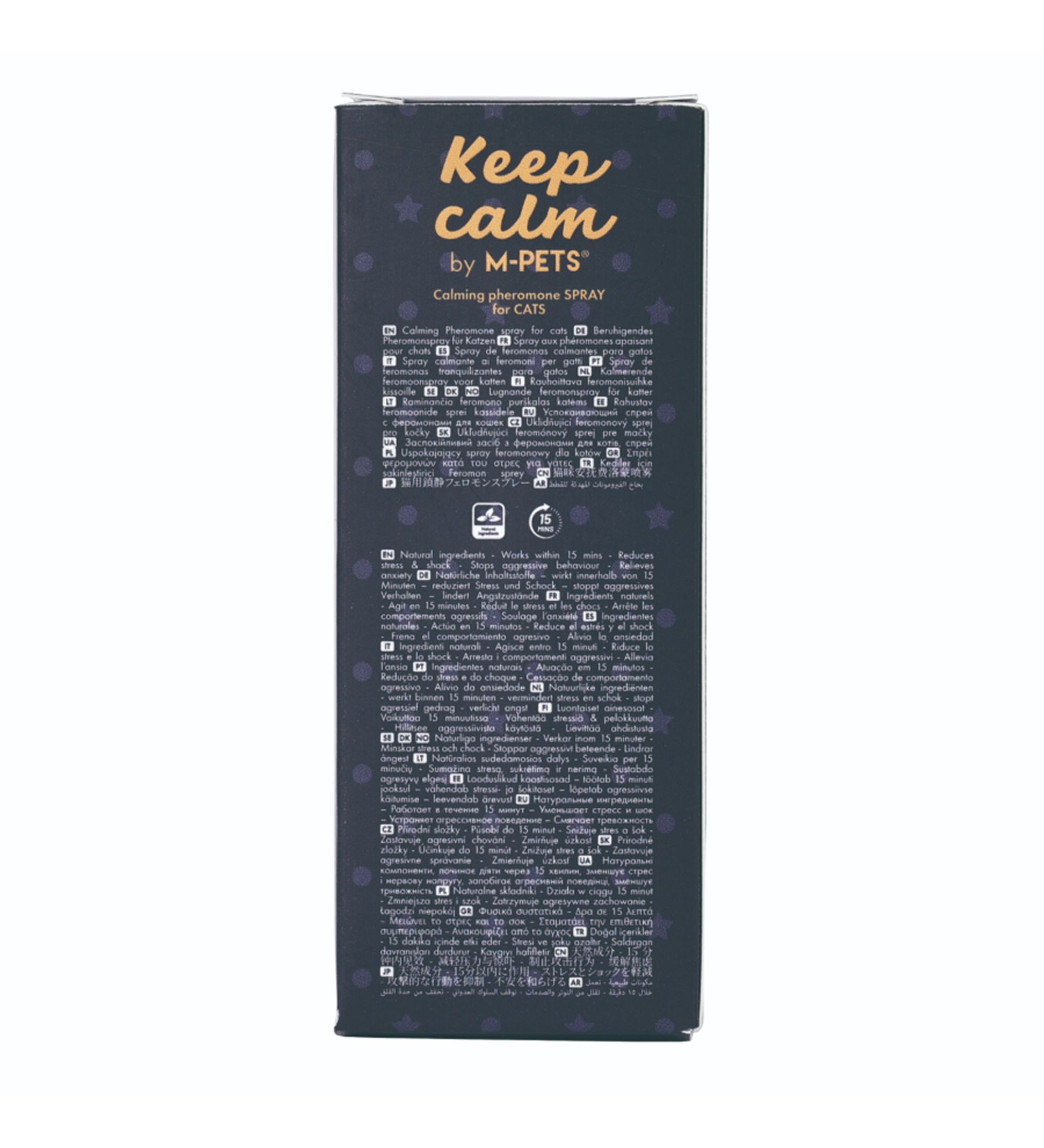 Спрей для кошек M-PETS KEEP CALM успокаивающий феромон 60мл - фото 6