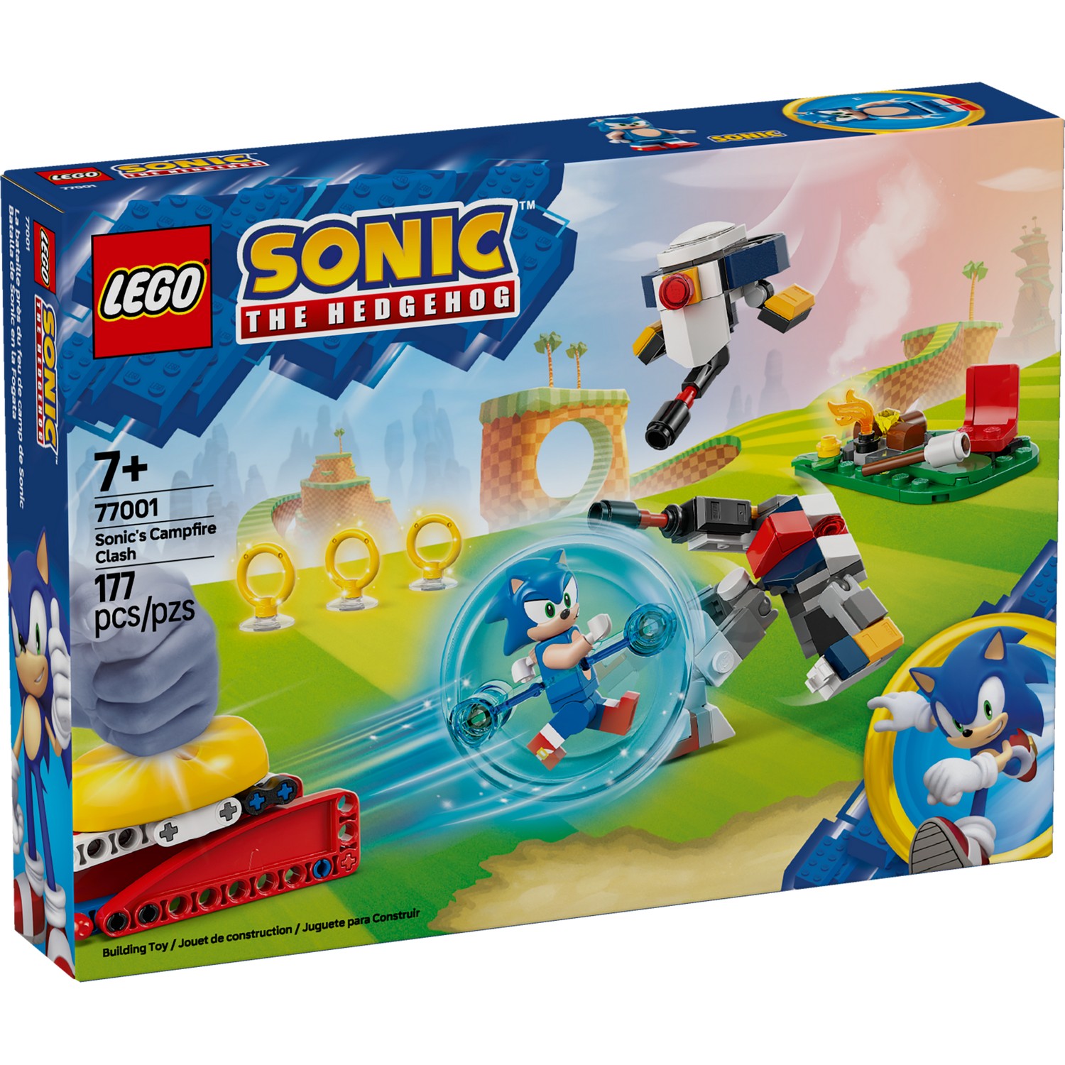 Конструктор LEGO Sonic the Hedgehog Соник - схватка у костра 177 дет. - фото 7