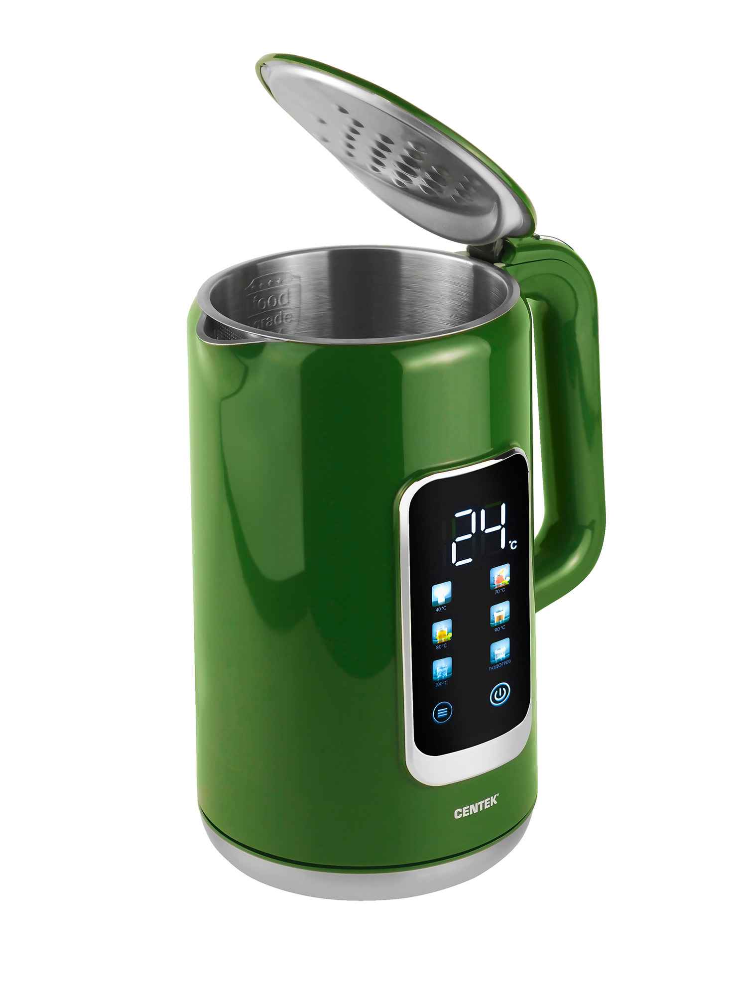 Чайник CENTEK CT-1003 Green - фото 4
