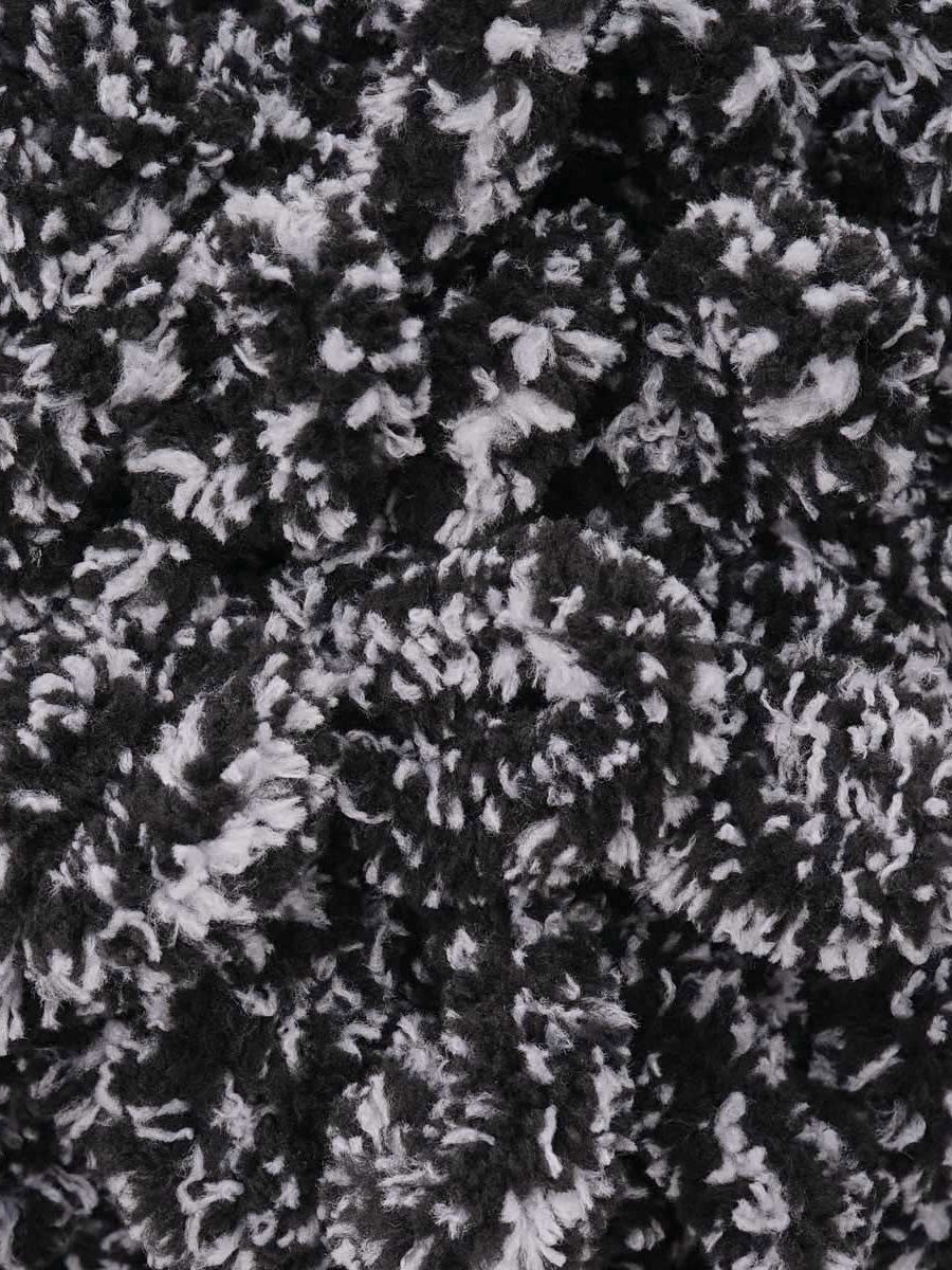 Пряжа для вязания Alize puffy 100 г 9 м микрополиэстер фантазийная плюшевая 799 панда 5 мотков - фото 6