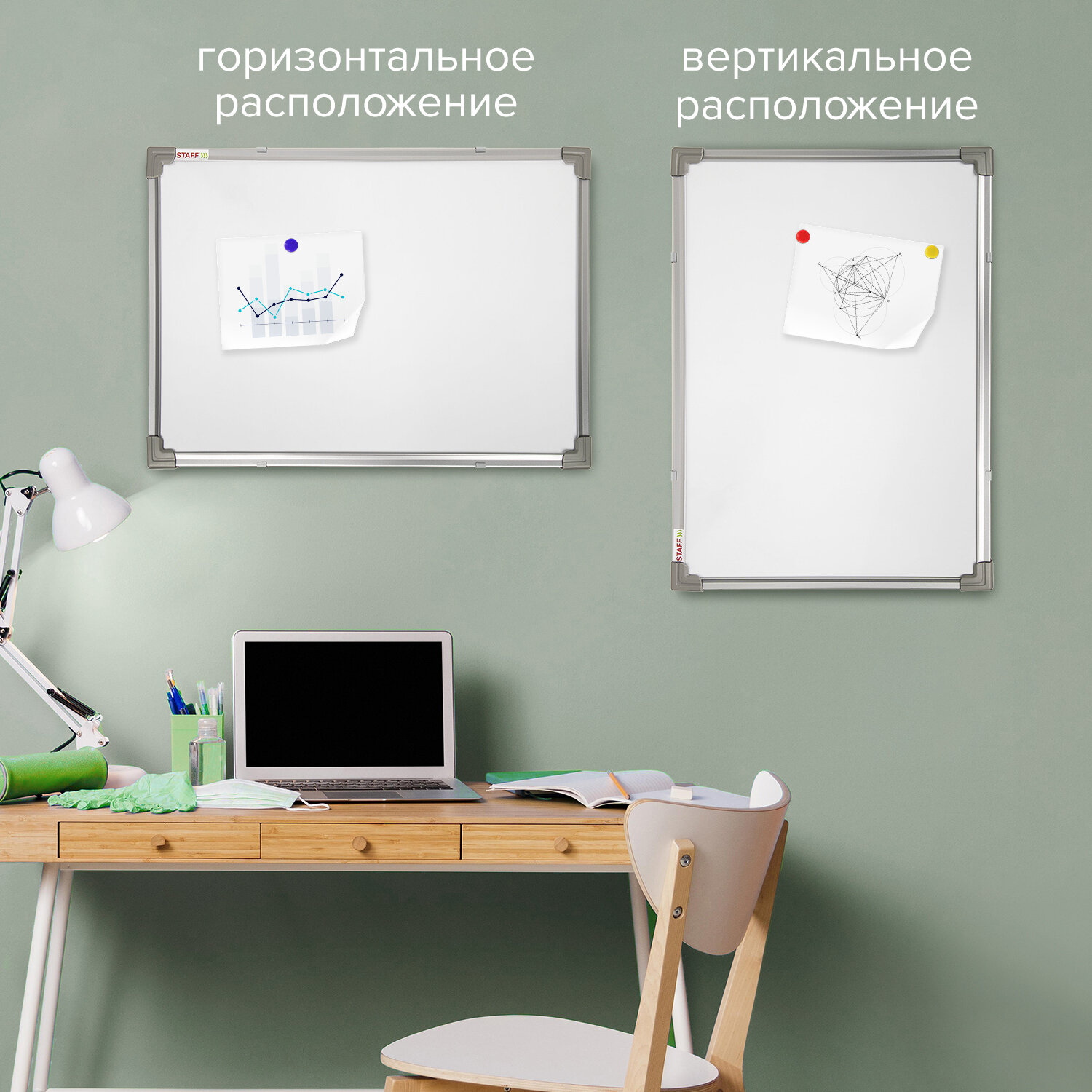 Магнитно-маркерная доска Staff - фото 5
