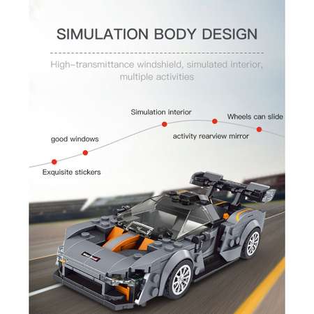 Конструктор Mould King McLaren Senna блочный