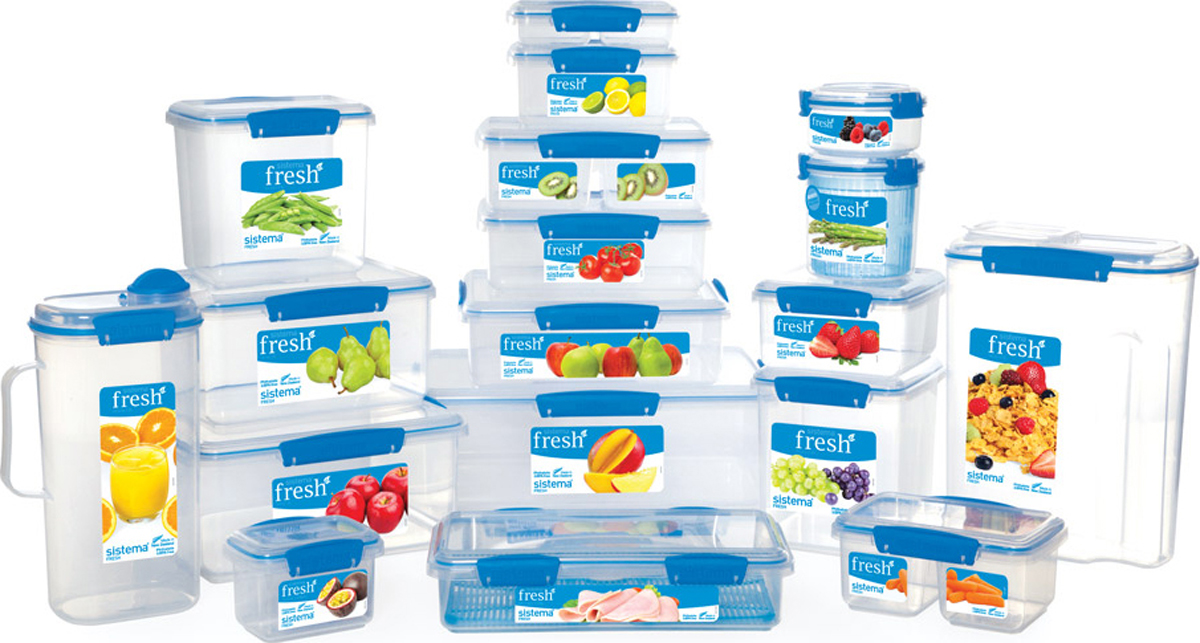 Набор контейнеров Sistema Fresh 400мл 3шт 921543 - фото 5