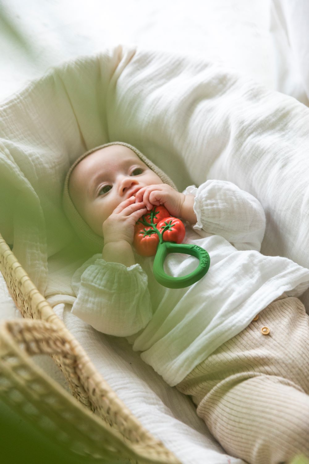 Игрушка OLI and CAROL погремушка Tomato rattle Toy - фото 10