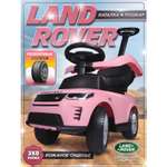 Каталка BabyCare Land Rover резиновые колеса розовый