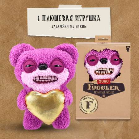 Игрушка мягкая FUGGLER Монстр Золотое сердце Золотоискатели 24см 15708L