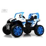 Электромобиль RIVERTOYS F888FF-4WD-BLUE С пультом ДУ