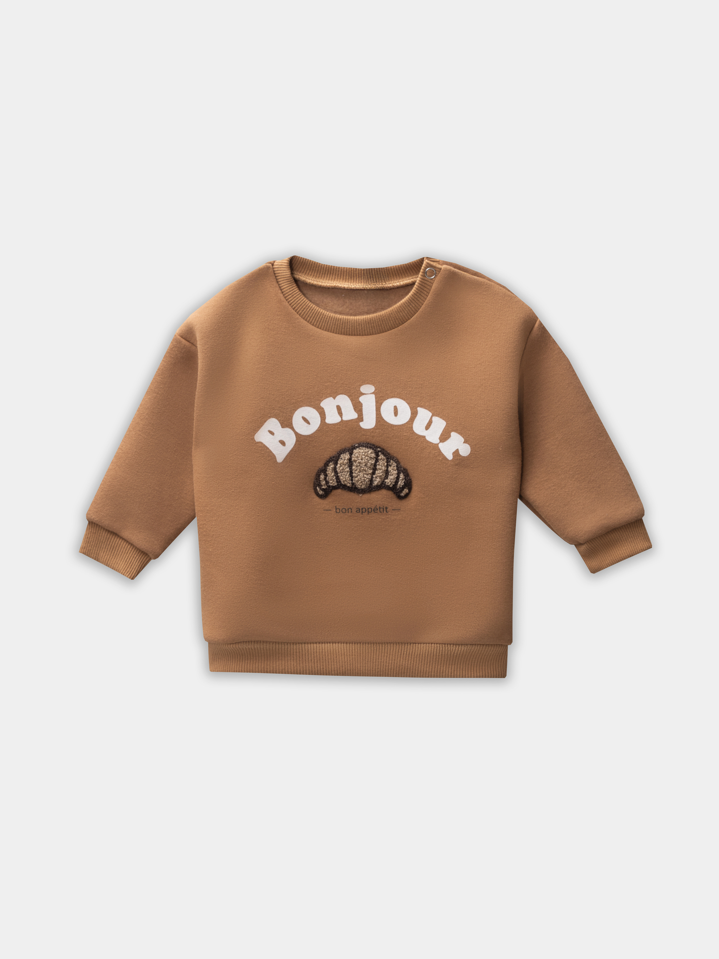 Свитшот Mark Formelle (Марк Формэль) 83106/песочный +печать - фото 3