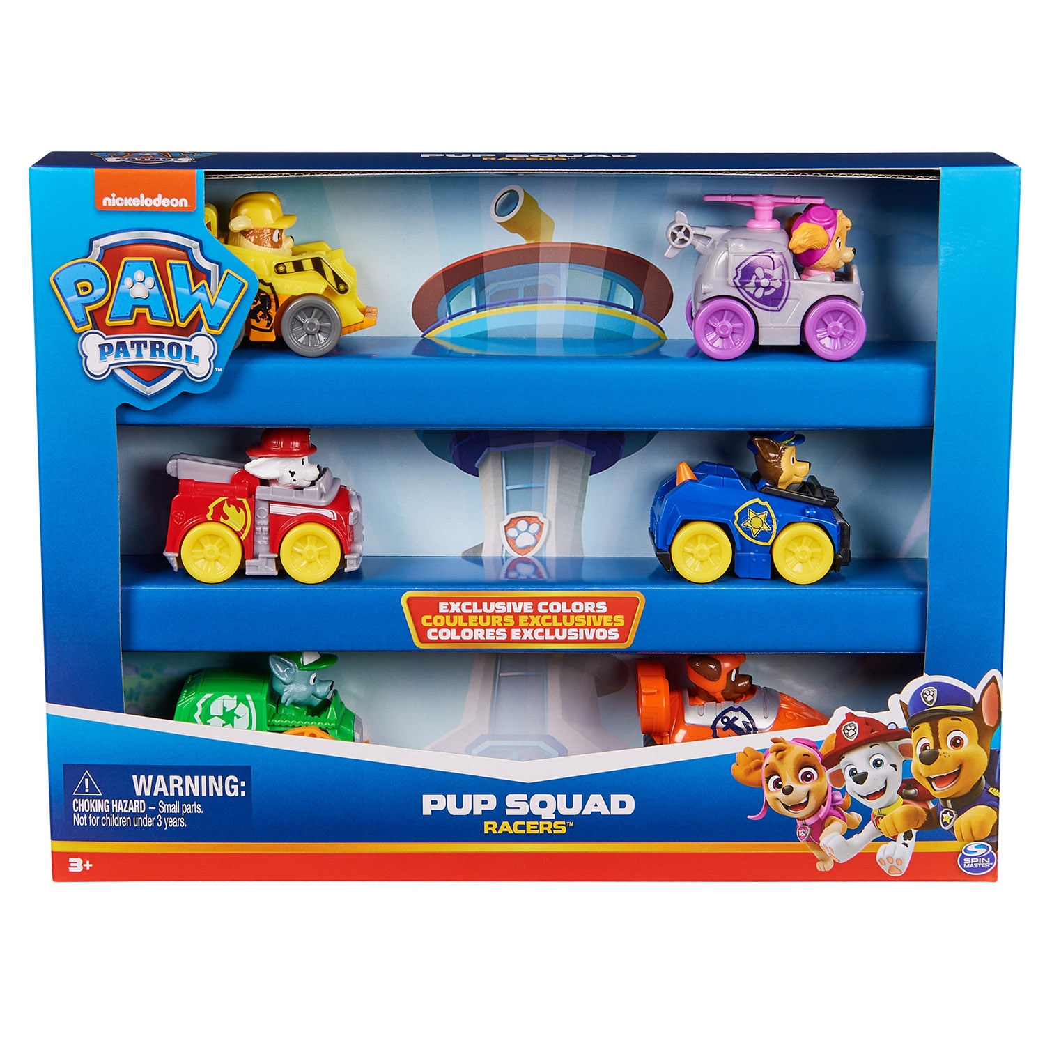 Набор игровой Paw Patrol 6 машинок 7см 43695 - фото 4