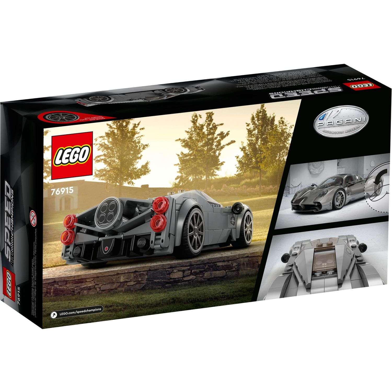 Конструктор LEGO Speed Champions Pagani Utopia 249 дет. - фото 6