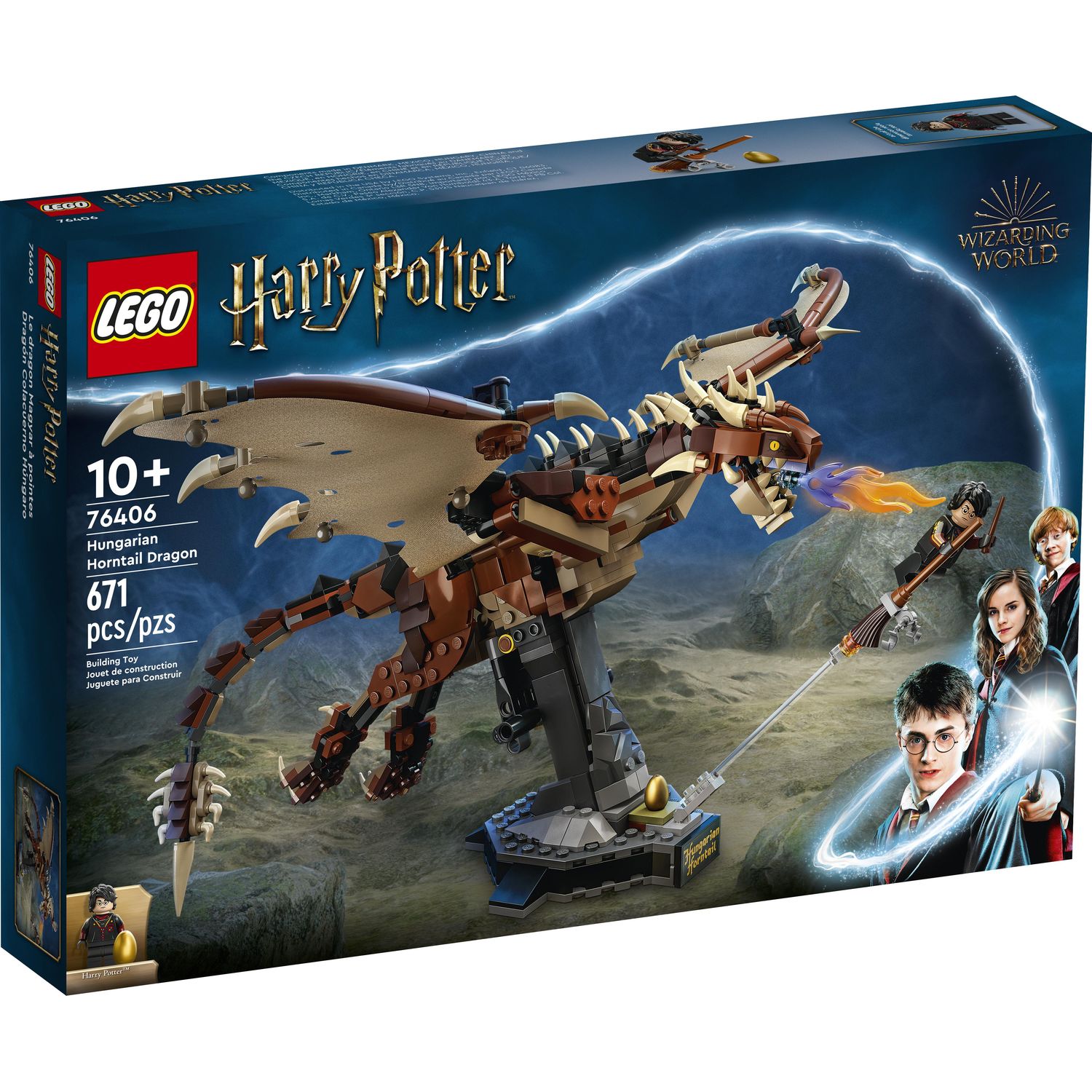Конструктор LEGO Harry Potter Венгерская хвосторога 671 дет. - фото 1