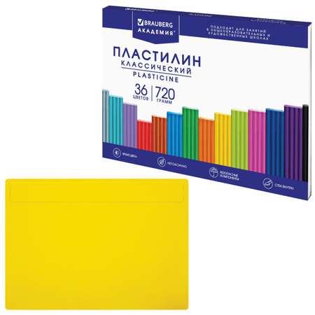 Пластилин Brauberg 36 цв.